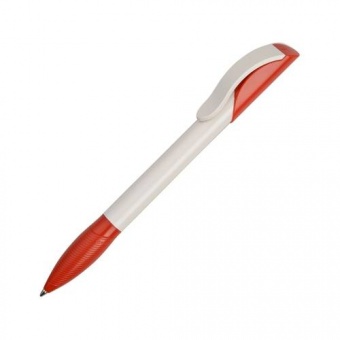 Шариковая ручка hattrix polished basic, бело/орнажевая