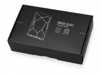 Портативное зарядное устройство «Geo Slim» 4000 mAh